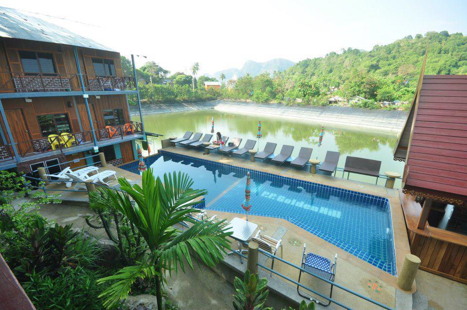 Golden Hill Bungalows Hotell Krabi town Exteriör bild